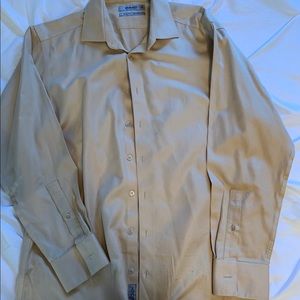 Murano tan dress shirt 16/33